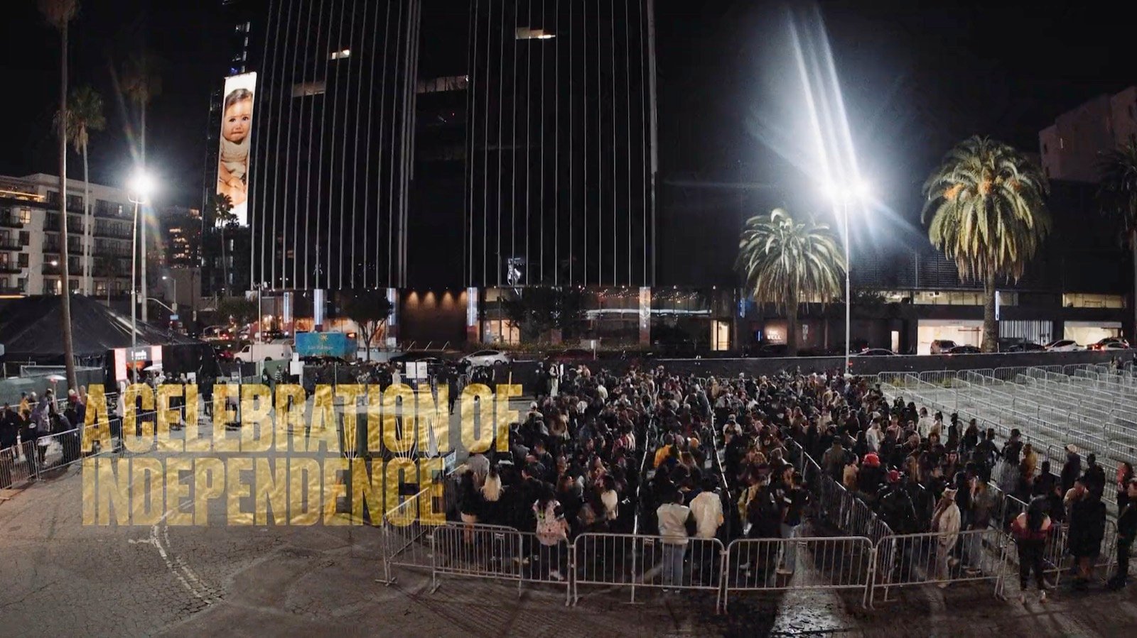 A Celebration of Independence — outside the venue