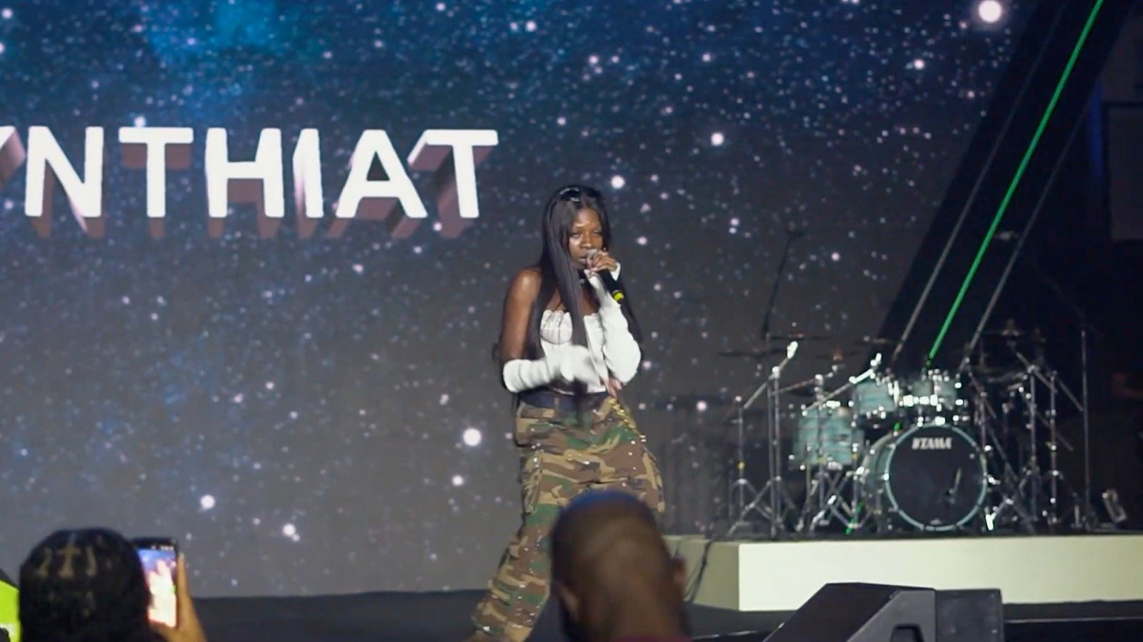 Live From Lagos · on stage