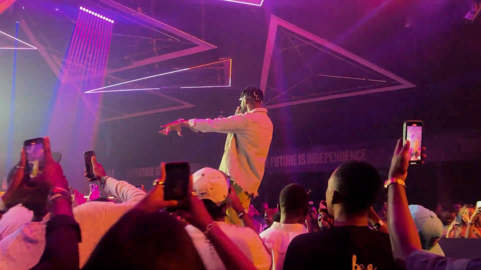 Crowd energy · Live From Lagos