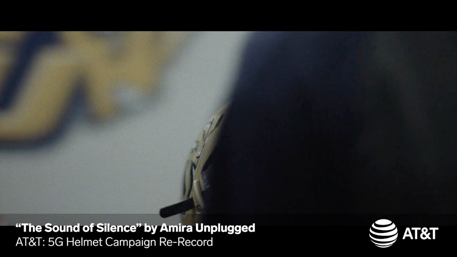 “The Sound of Silence” by Amira Unplugged — AT&T 5G Helmet